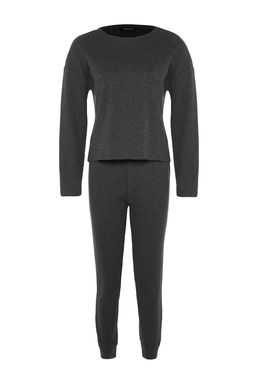 Trendyolmilla Lacivert Waffle Kumas Orme Pijama Tak?m? THMAW23PT00021  фото 16