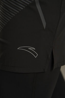 Тайтсы 2-в-1 Черный ANTA RUNNING 2 in 1 Pants фото 10