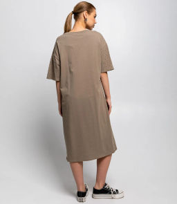 Платье #КТ12012, хаки