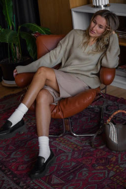 Джемпер ДЖв 1154-18 Льняной - T.C.T фото 6