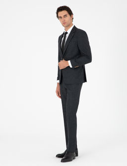 Костюм приталенного кроя темно-хаки - Cacharel фото 4