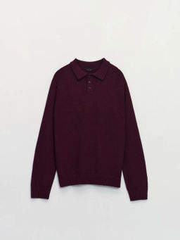 Джемпер из хлопка с отложным воротником / Zarina фото 9