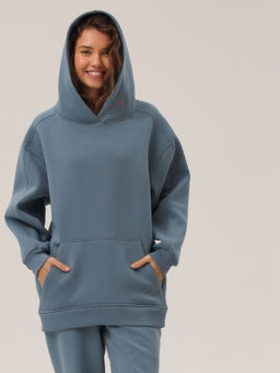 MY Худи жен. с/н с вышивкой на капюшоне СХН010