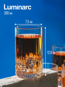 Набор стаканов Чикаго высокий 380мл 6шт арт.O0513 /Люминарк/ - Luminarc фото 2