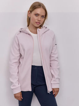 T3388-11 Толстовка женская на молнии с капюшоном