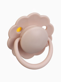 Соски-пустышки, от 6 мес., латекс, классические, в контейнере, набор из 2 шт., нюд/персиковый, M&B