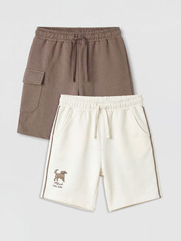 Beli Lastikli Erkek ?ocuk ?ort 2li