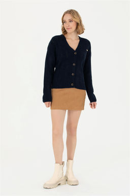 U. S. Polo Assn Женская тканая юбка светло-коричневого цвета