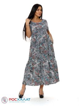 Трикотажное платье  КП-02 (4) - Росхалат фото 2