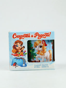 Детский подарок: кружка и конфеты Веселья в новом году, 150 г