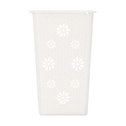 Корзина для белья "Плетенка" 60л. М2254 белый