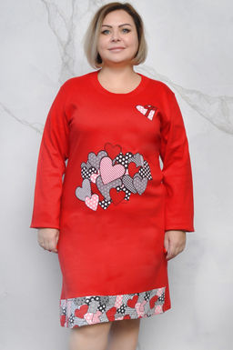Арт. 9162 Туника с длинным рукавом 48-58 (6 шт) Цвет:ассорти - Калинка фото 3
