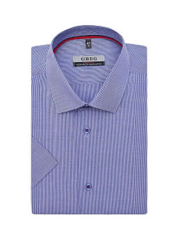 Сорочка мужская короткий рукав GREG 214/201/3735/1p фото 4