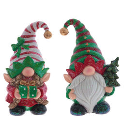 Фигурка декоративная "Гном", L12 W7 H19 см, 2в.