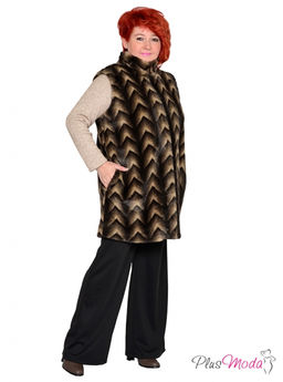 Жилет Модель №1775 размеры 44-84 - Plusmoda фото 59