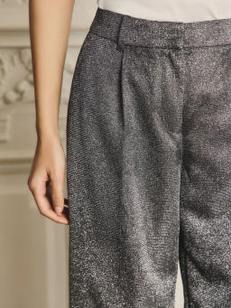 Брюки прямые с блестками / Zarina