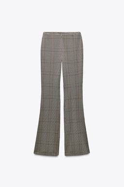 INTERLOCK BELL BOTTOM TROUSERS - Zara фото 11