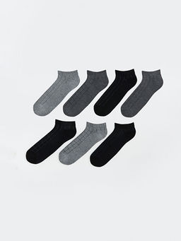 Desenli Erkek Patik ?orap 7li