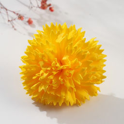 Цена за 49 шт. Мыльные лепестки для ванны Бутон гвоздики. Жёлтый, подарочный, 6?6?5 см