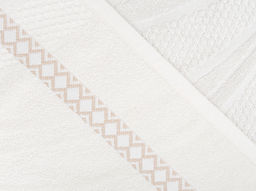 6с102.411ж1 Танго (1-белый шепот) Полотенце махровое 67х150см