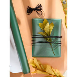 Бумага перламутровая, изумрудная, 0,5 х 0,7 м, 2 шт.