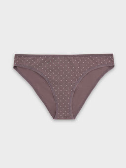 Трусы Mark Formelle слипы женские хлопок с эластаном коричневые  фото 9