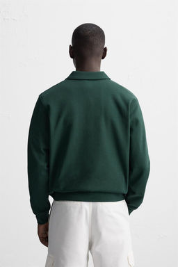 INTERLOCK ZIP POLO SHIRT - Zara фото 28