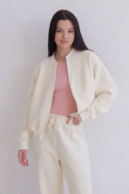 12347 Трикотажный костюм молочный - Martichelli фото 23