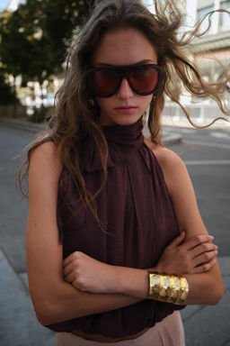 BOW DETAIL PUFF TOP - Zara фото 2