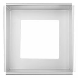 Форма для выпечки алюминиевая "Мастер" 15,2х15,2х7см, s1мм, съемное дно, загнутый край, в коробке (Китай)