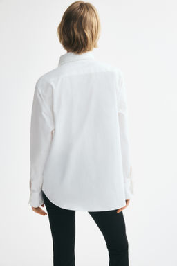 Camisa en popelina de algod?n - H&m фото 5
