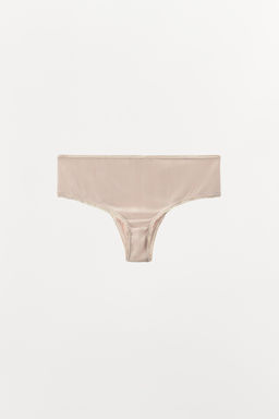 POINTELLE LACE-TRIMMED BRIEFS - Zara фото 3