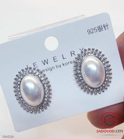 Серьги крупным жемчугом - Bruno фото 13