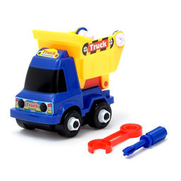 Пластмассовый конструктор Стройтехника, 20 деталь, МИКС - Simaland фото 4