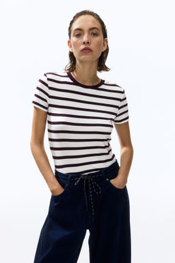 Camiseta de viscosa con botones decorativos - H&m фото 6