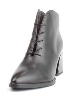 04-Z4229R BLACK Ботильоны демисезонные женские (натуральная кожа, натуральная байка)