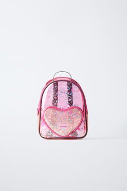 HEART VINYL MINI BACKPACK