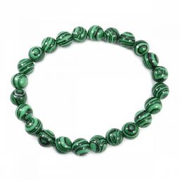 Браслет из Малахита дарует богатство и энергетическую защиту 8см
