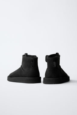 SHEEPSKIN ANKLE BOOTS - Zara фото 4