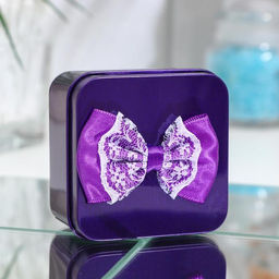 Цена за 2 шт. Мыльные розы, фиолетовые и белые, набор 4 шт.