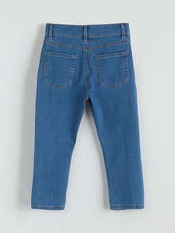 Beli Lastikli Erkek ?ocuk Jean Pantolon