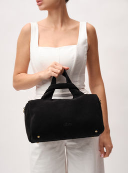 Замшевая сумка Bowling DBR 31378 черный  фото 3