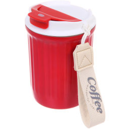 Термокружка 350мл "Coffee", цвет красный