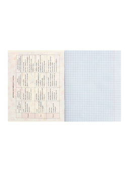 Цена за 5 шт. Тетрадь предметная 48 листов в клетку Calligrata «Журнал. Английский язык», картонная обложка, серые листы