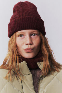 BASIC KNITTED BEANIE - Zara фото 5