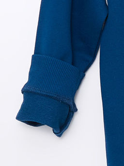 Bisiklet Yaka Minecraft Bask?l? Erkek ?ocuk Sweatshirt - Waikiki фото 2