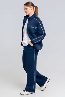 Арт. 2912 Костюм с начесом женский 44-52 (5 шт) Цвет:темно-синий - Калинка фото 3