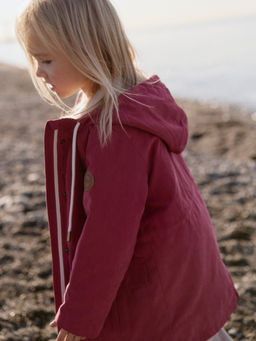 Парка демисезонная на меху Клюква - Bungly фото 7