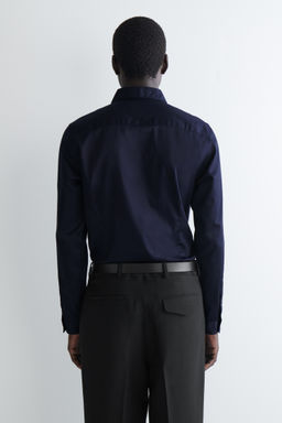 CAMISA DE POPELINA SASTRE AJUSTADA - H&m фото 7