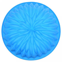 Форма силиконовая для выпекания "Хризантема" д26см h6см (Китай)